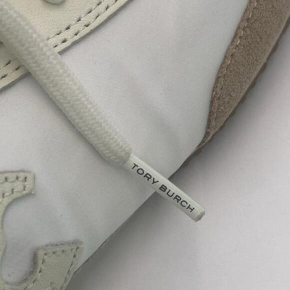 New Story Display Tory Burch Tory Sneaker Woman WHITE/ NEW IVORY, Size 55 M - Picture 7 of 16